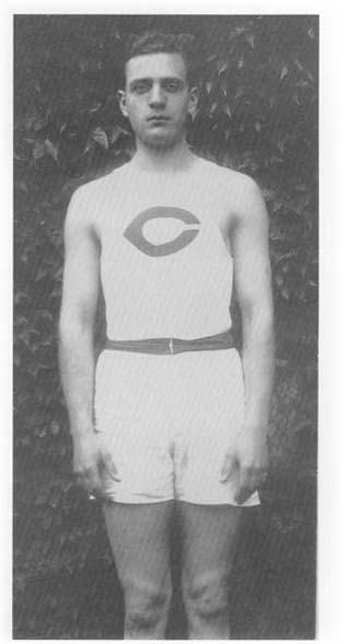 2013-09-17 Edwin Hubble University of Chicago track or basketball uniform 1910